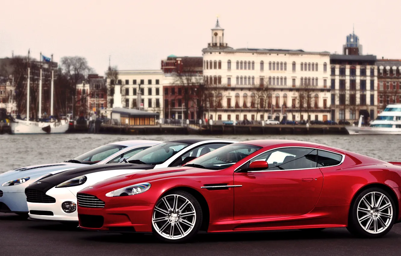 Photo wallpaper Aston Martin, DBS, V12Vantage, VanquishS