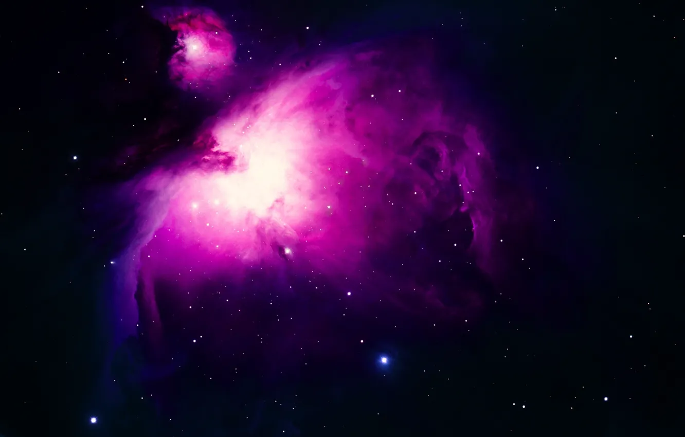 Photo wallpaper space, stars, nebula, dust, gas, stars, univers, the Orion nebula