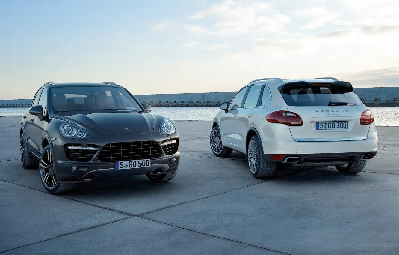 Photo wallpaper cayenne, porsche, hybrid