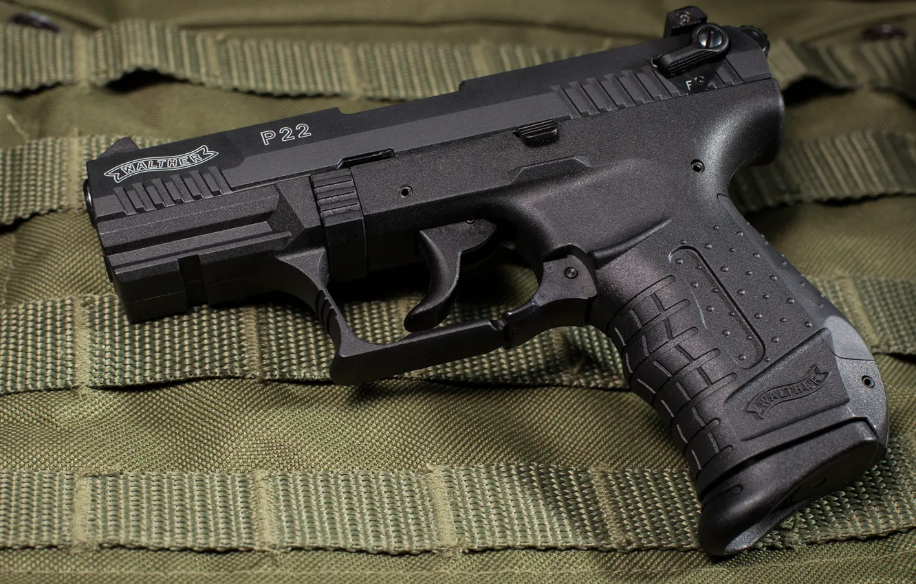 Photo wallpaper gun, weapons, Walther, semi-automatic, P22