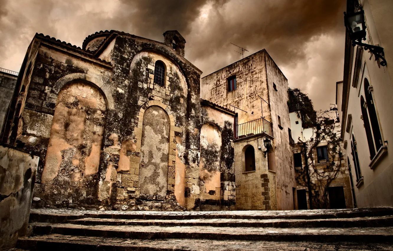 Photo wallpaper the city, architecture, Italy, Otranto