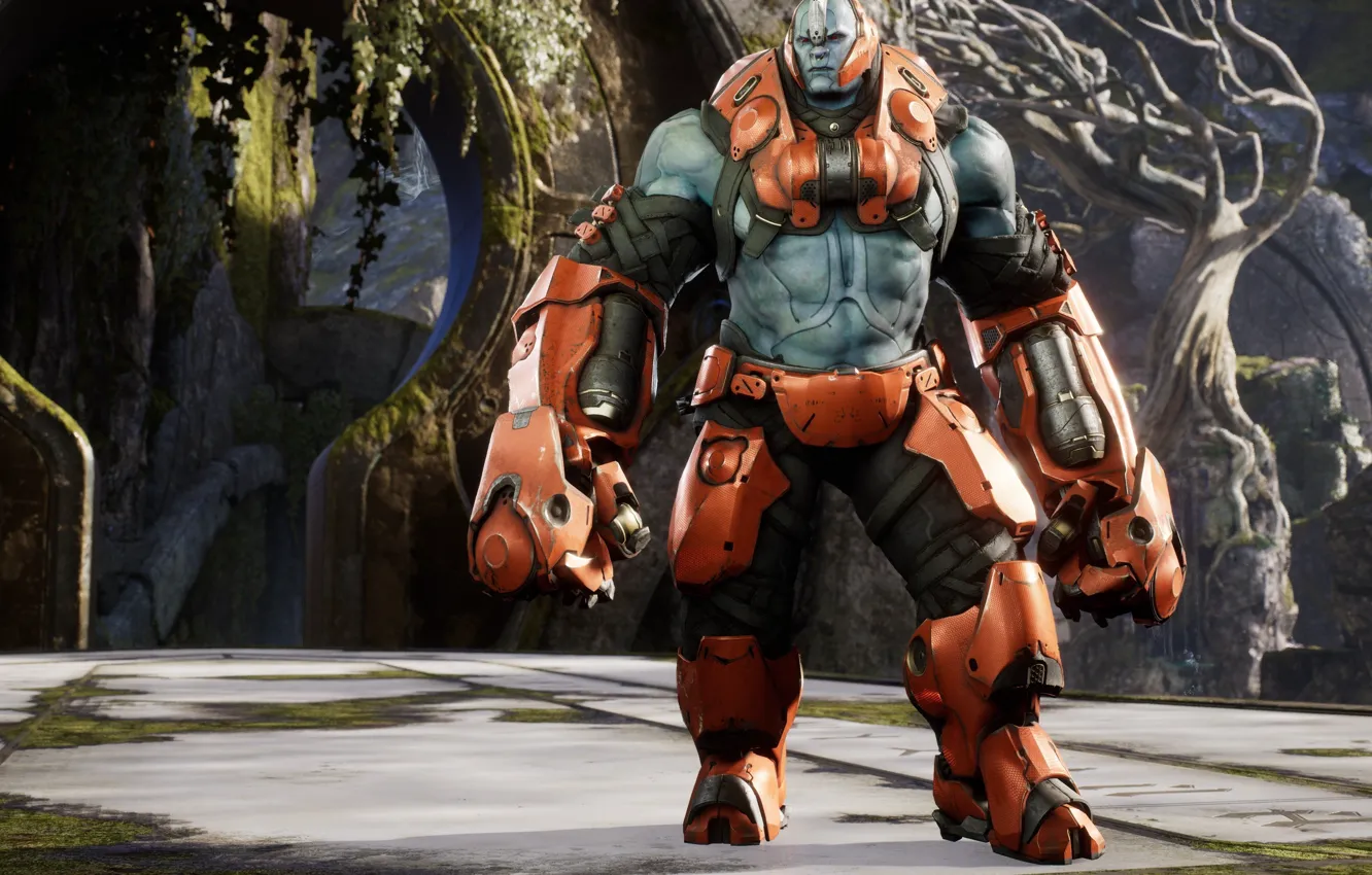 Photo wallpaper steal, thorax, yuusha, strong, Paragon, power, iron, Epic Games