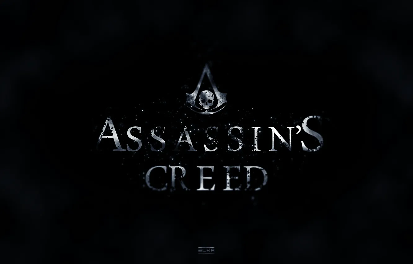 Photo wallpaper skull, flag, symbol, assassin, Assassin's Creed IV: Black Flag