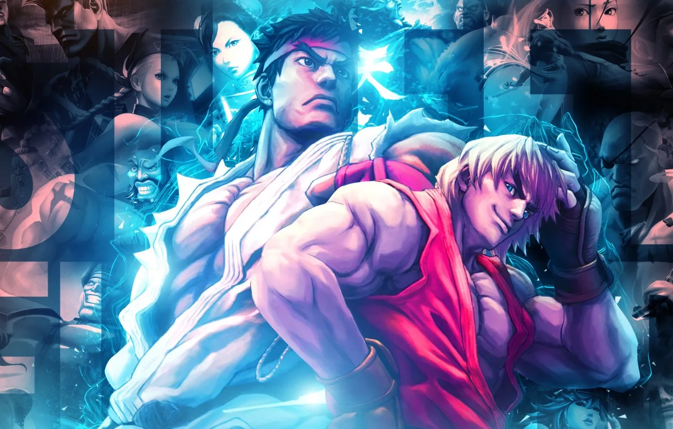 Photo wallpaper the game, art, Street Fighter