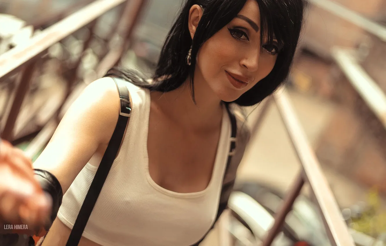 Photo wallpaper makeup, strap, cosplay, Lera Himera