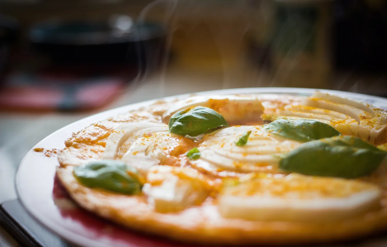 Photo wallpaper eggs, fennel, turmeric, Basil