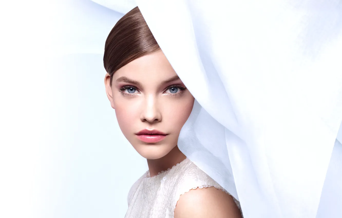 Photo wallpaper girl, face, Barbara Palvin, Barbara Palvin