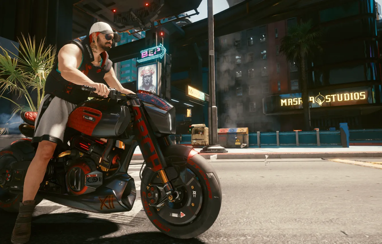 Photo wallpaper games, Cuberpunk, ciberpunk 2077