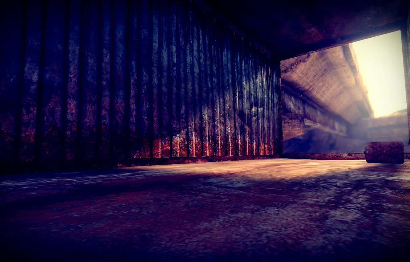 Photo wallpaper the sun, container, Mad Max, Mad Max