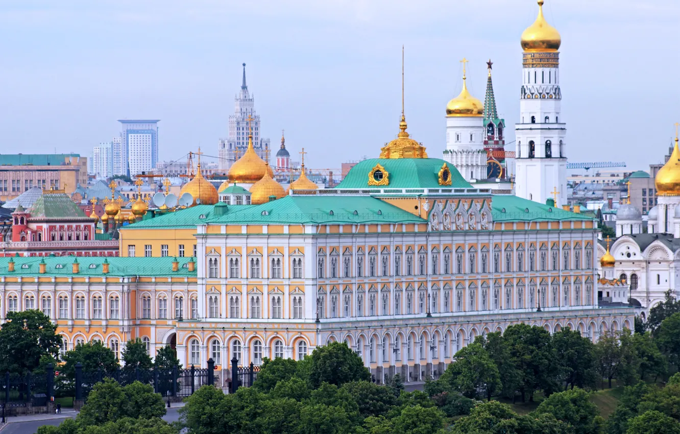 Photo wallpaper building, Church, Moscow, the dome, Russia, Moscow