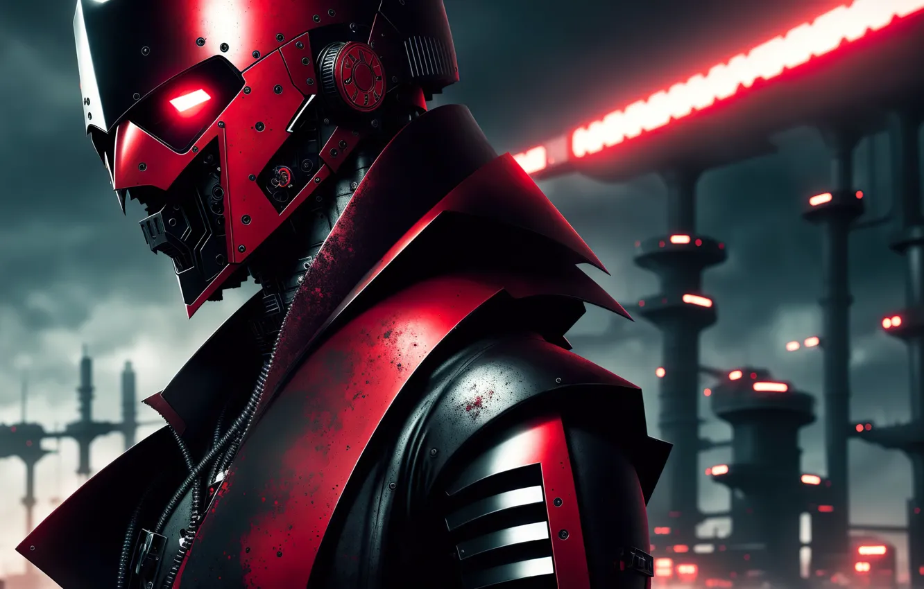 Photo wallpaper fantasy, art, Future, digital art, futuristic, Cyberpunk, Stable Diffusion, Neuronet