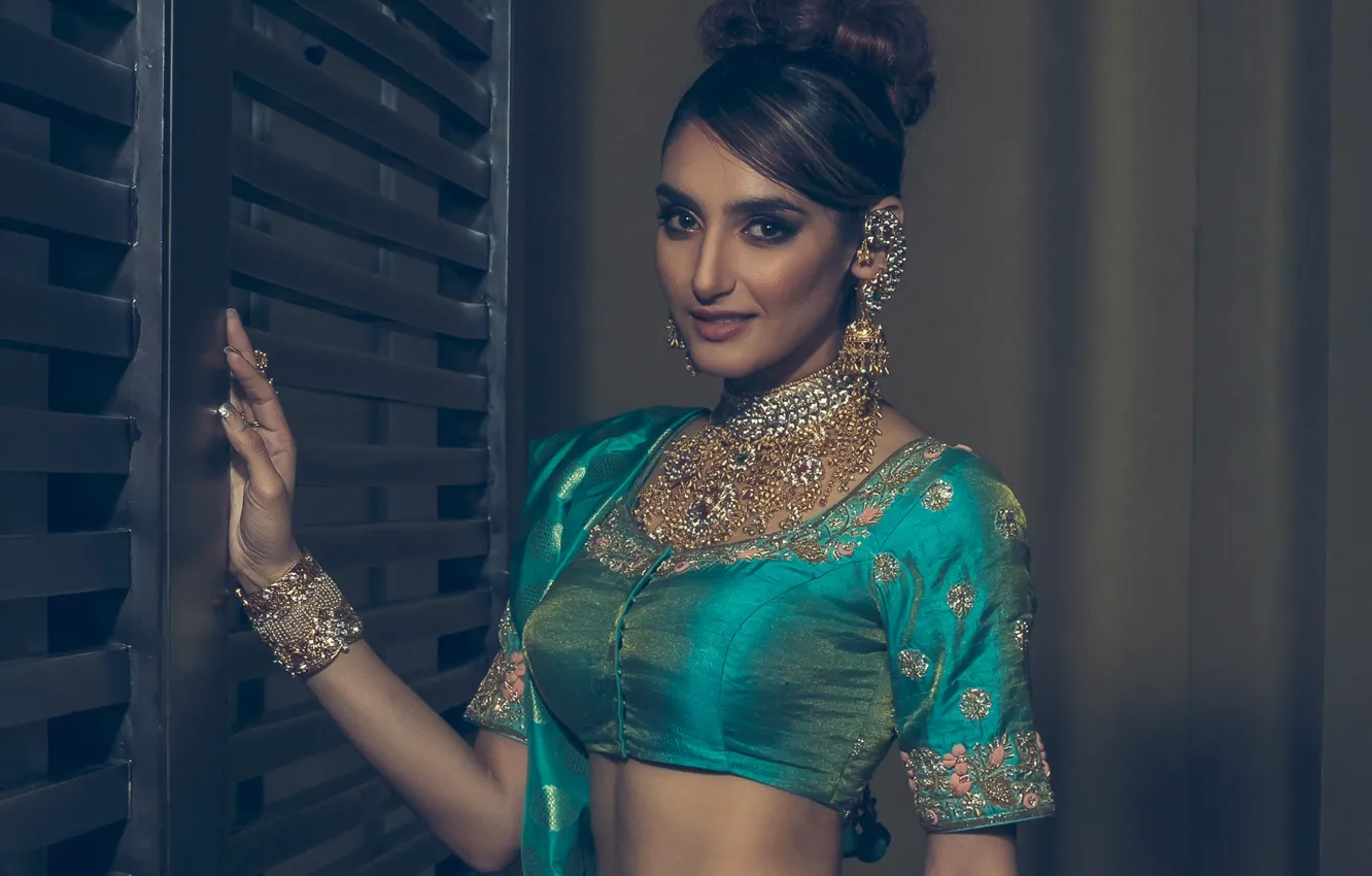 Photo wallpaper girl, hot, sexy, eyes, smile, beautiful, figure, model