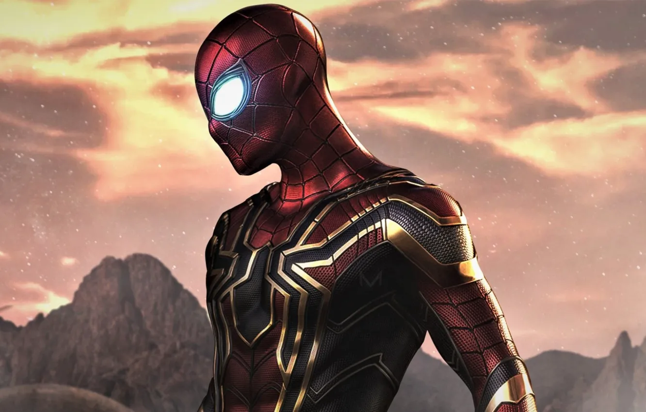 Photo wallpaper spider-man, costume, superhero, Marvel, comic, Comics, Spider-Man, Peter Parker