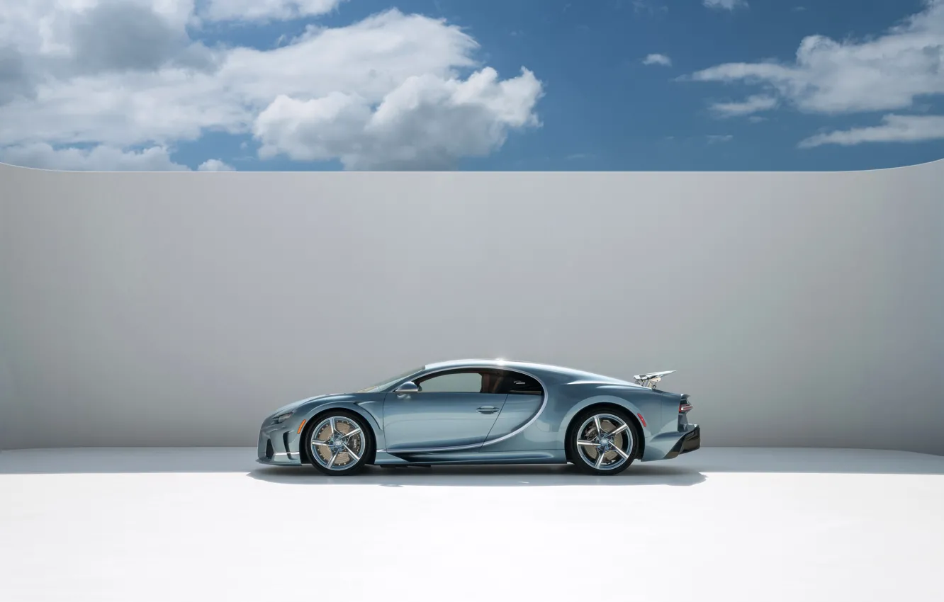 Photo wallpaper Bugatti, profile, Chiron, Bugatti Chiron Super Sport "57 One of One"