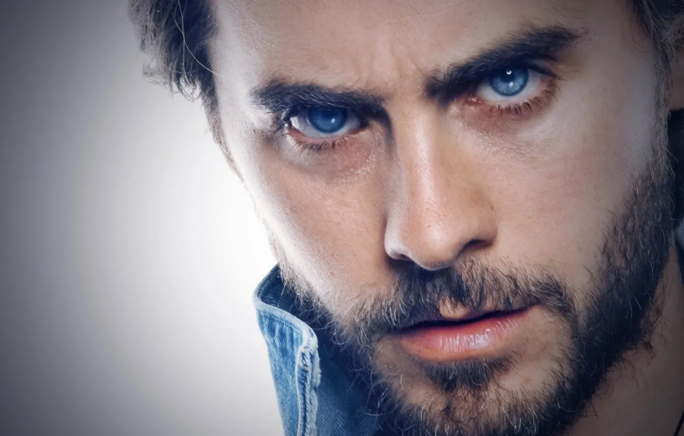 Photo wallpaper look, male, singer, brunette, Jared Leto, Jared Leto, 30 seconds to mars