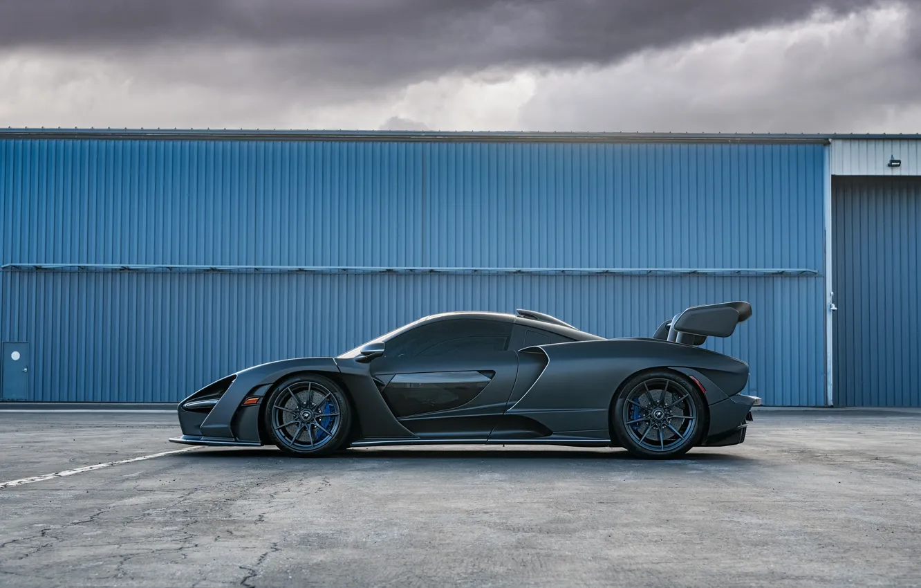Photo wallpaper McLaren, Senna, side view, McLaren Senna