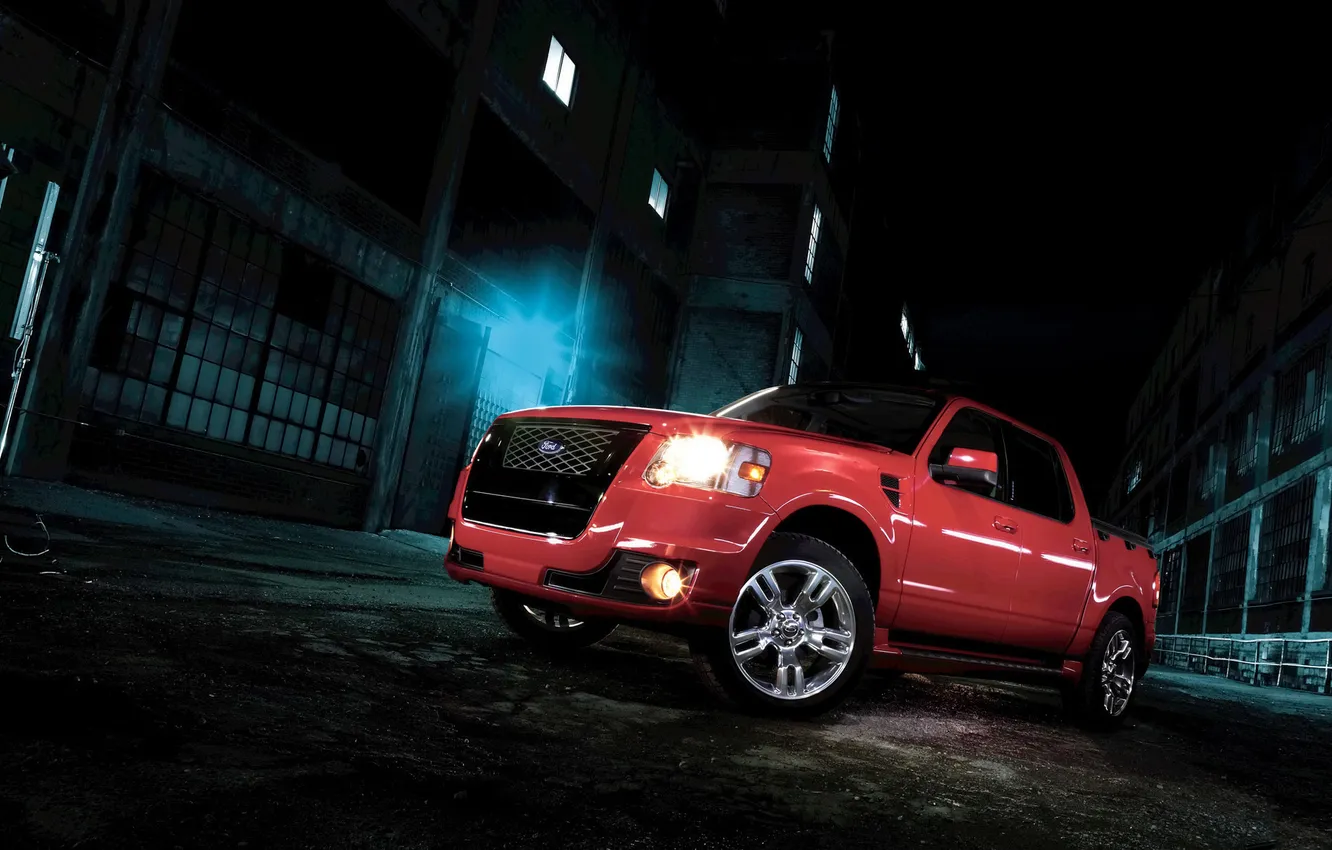 Photo wallpaper car, machine, 2010, Ford, ford explorer sport