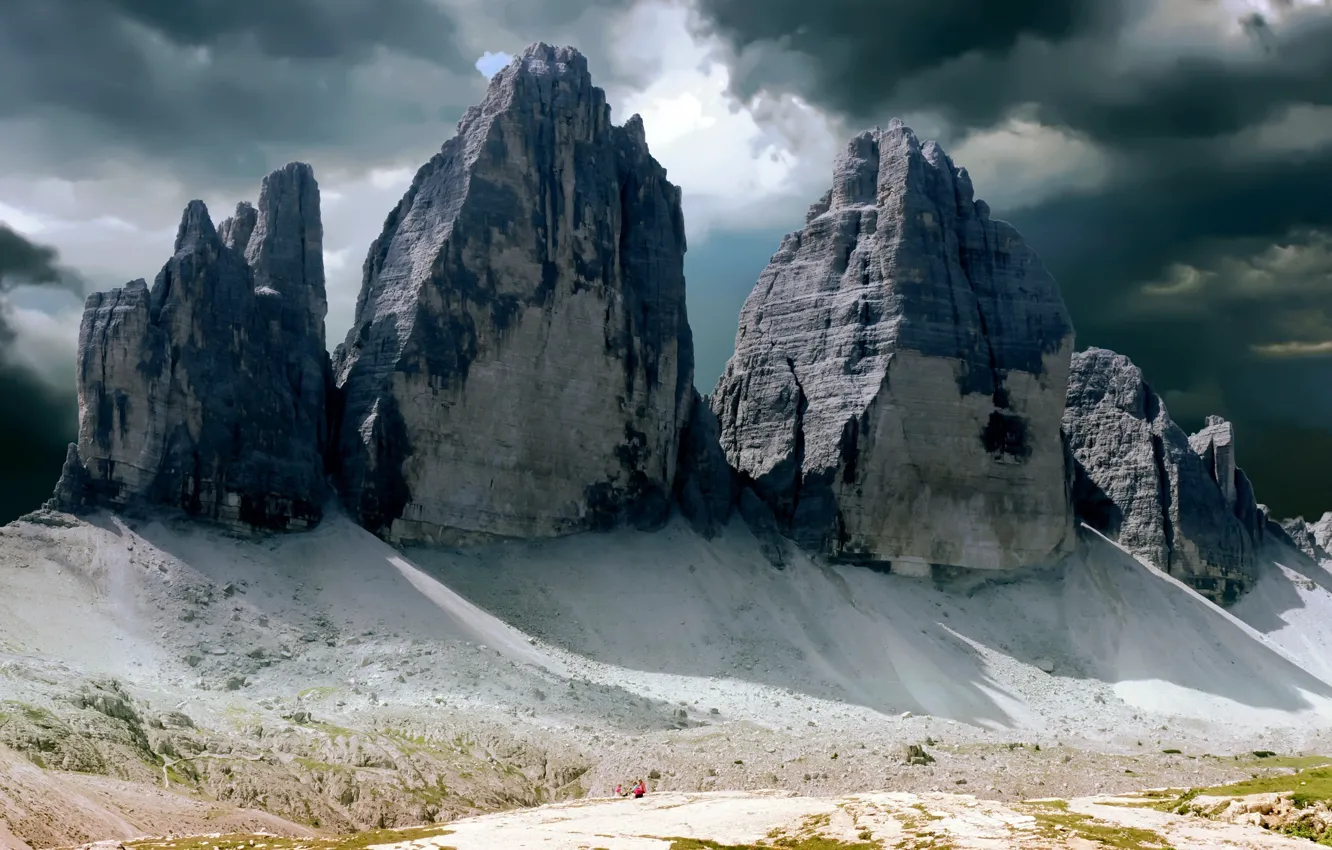 Photo wallpaper Italy, Veneto, Misurina