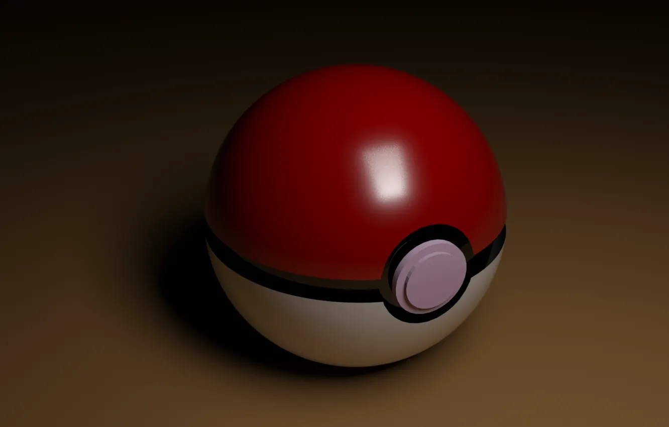 Photo wallpaper white, red, background, brown, pokemon, pokemon, pokebol