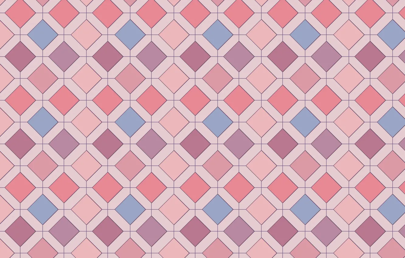 Photo wallpaper abstraction, pink, geometry