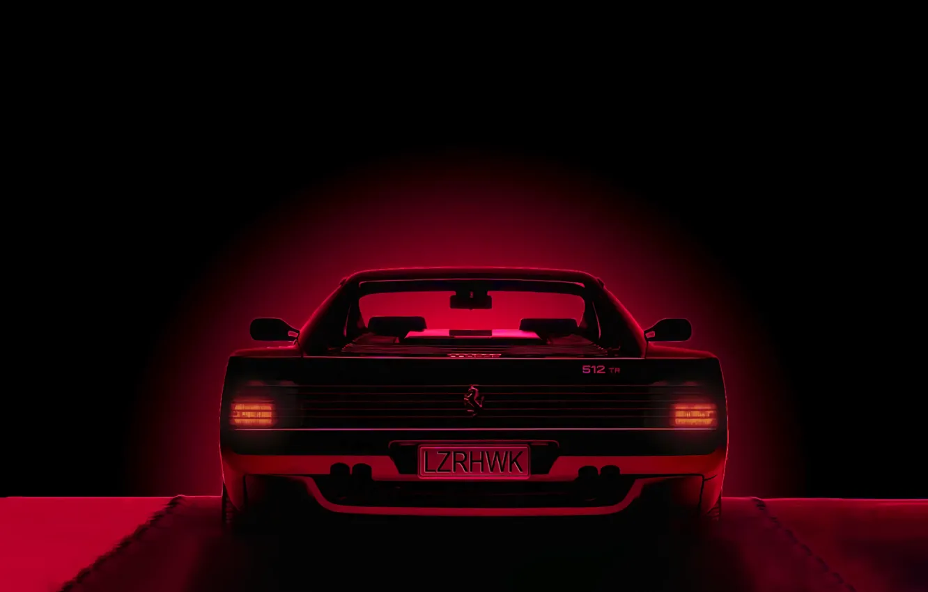 Photo wallpaper Auto, Music, Machine, Background, Ferrari, Electronic, Sports car, Testarossa