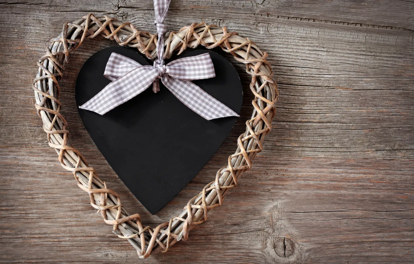 Wallpaper tree, heart, fabric, heart, wreath for mobile and desktop