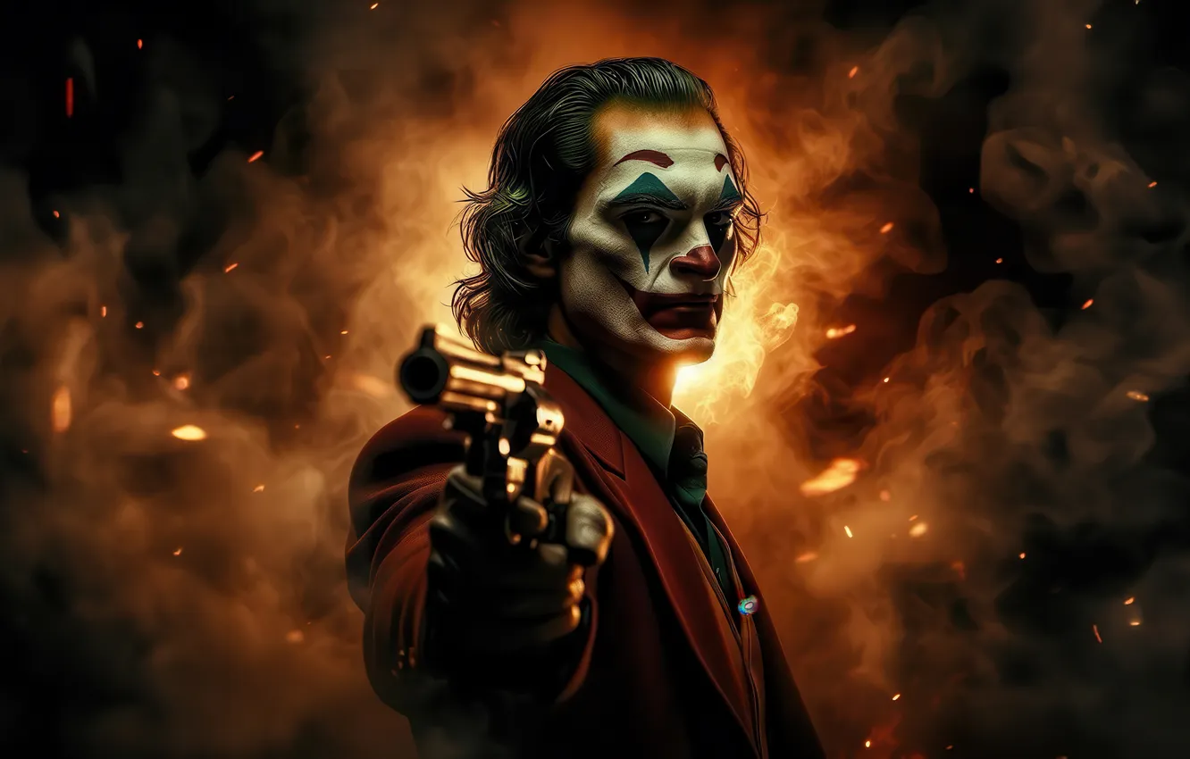 Photo wallpaper Joker, Insanity, personified