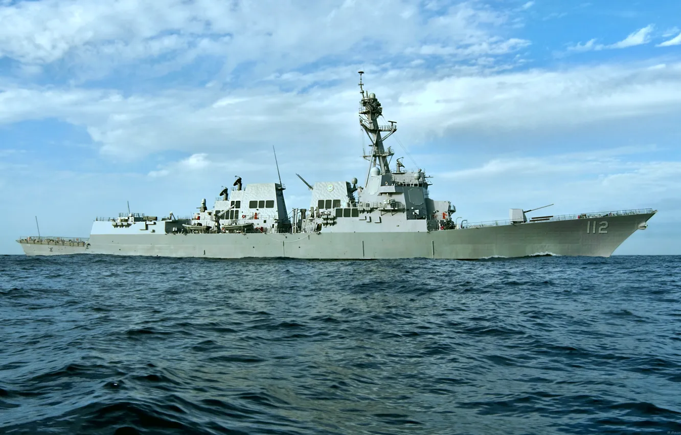 Photo wallpaper destroyer, USS Michael Murphy, DDG-112