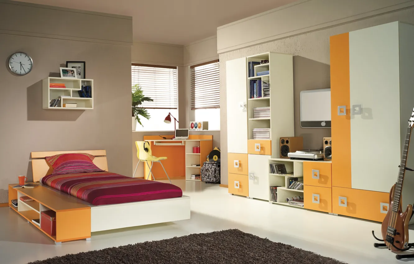 Photo wallpaper design, style, room, interior, children's