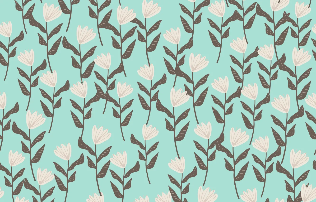 Photo wallpaper flowers, background, texture, tulips, smth.design