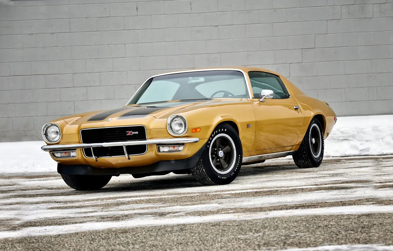 Photo wallpaper Chevrolet, Camaro, Chevrolet, 1970, Camaro, Z28