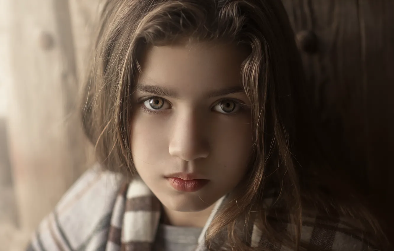 Photo wallpaper photo, portrait, girl