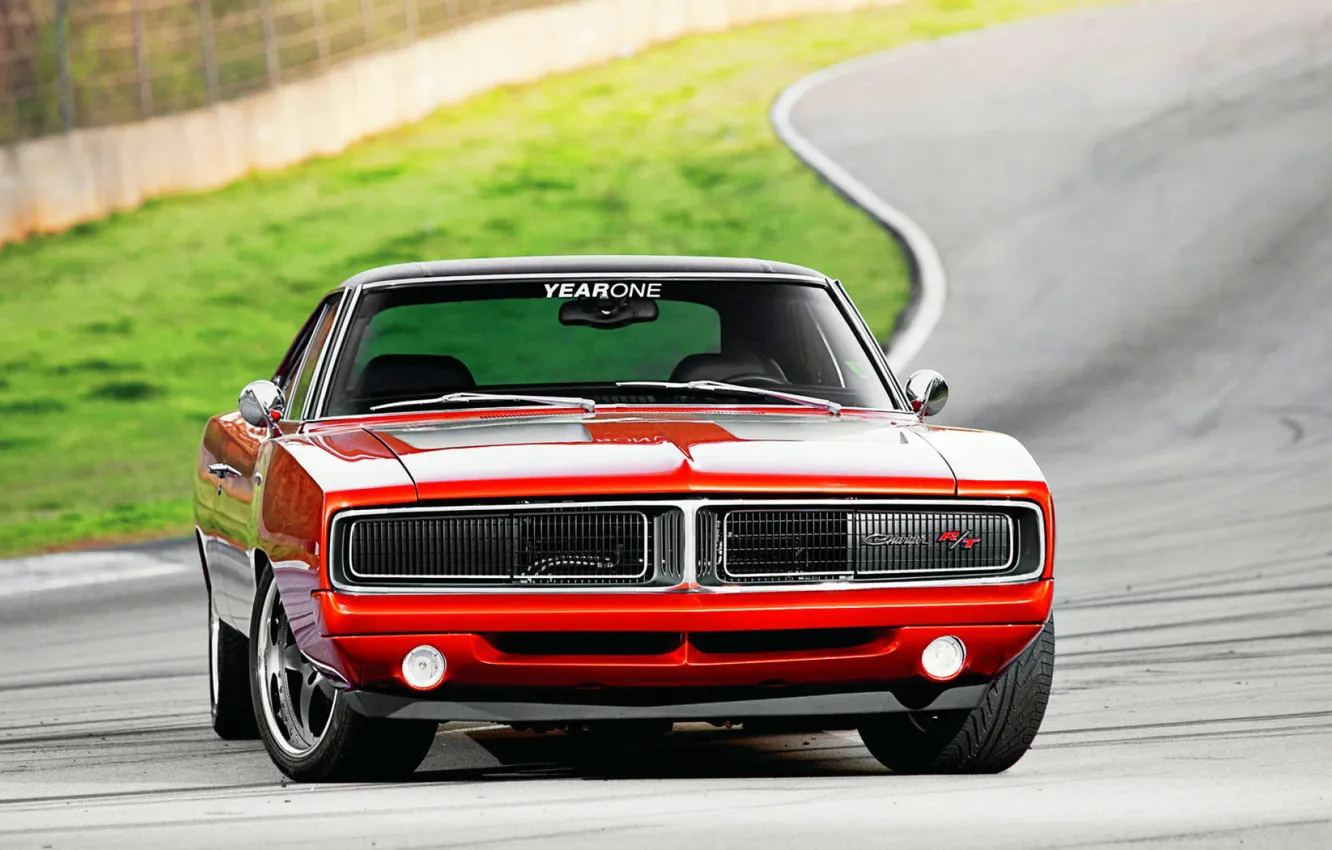 Photo wallpaper Dodge Charger, Muscle car, Vehicle