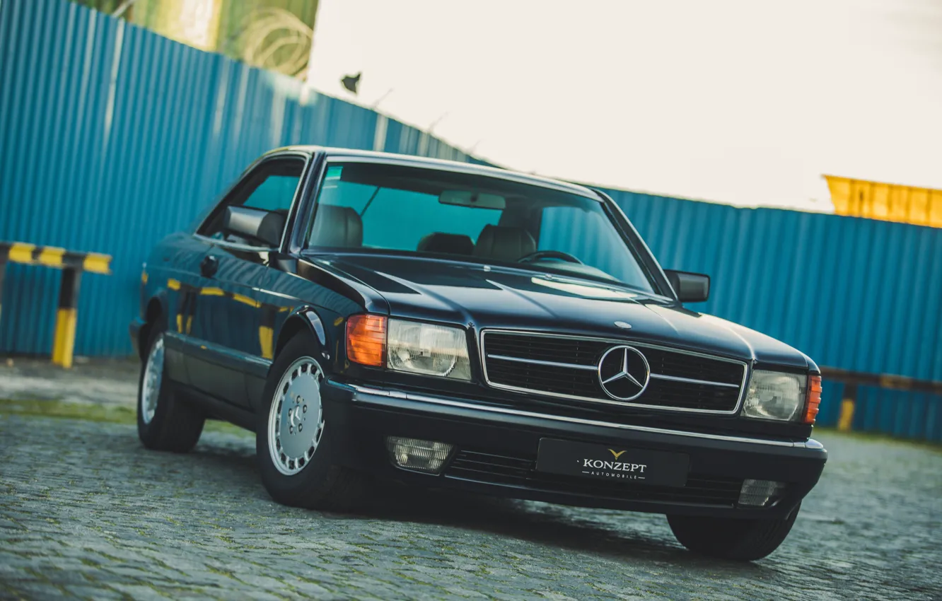 Photo wallpaper Mercedes-Benz, Coupe, C126, 560SEC
