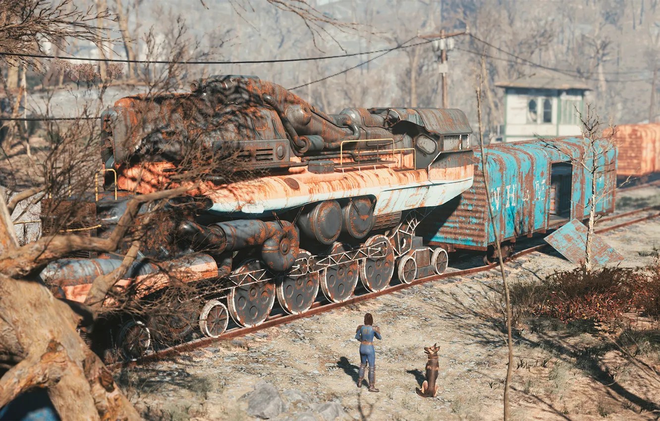 Fallout 4 железная дорога кто такие фото 6