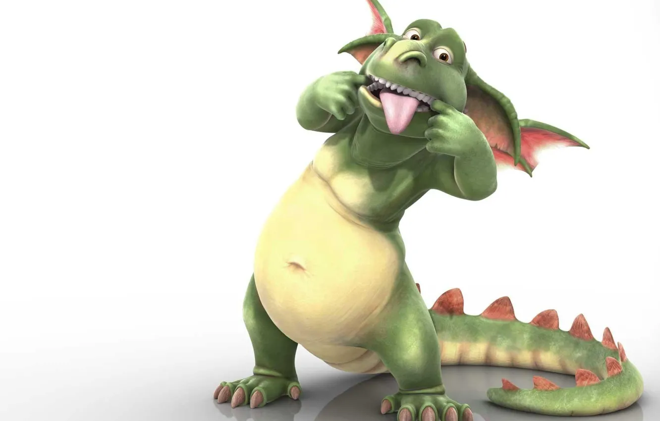 Photo wallpaper mood, dragon, naughty