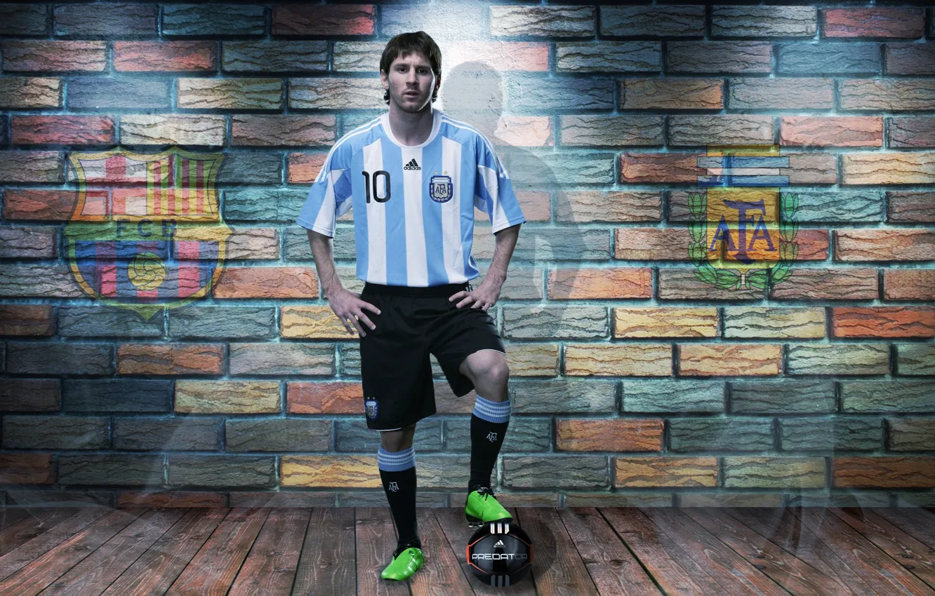 Photo wallpaper star, player, Barcelona, Argentina, Leonel Messi, Leonel Messi