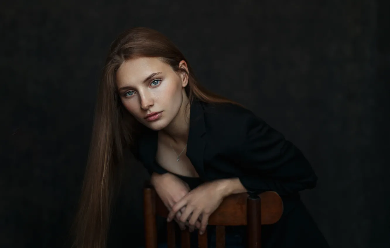 Photo wallpaper look, hair, portrait, SVETLANA, Oleg Panasenko