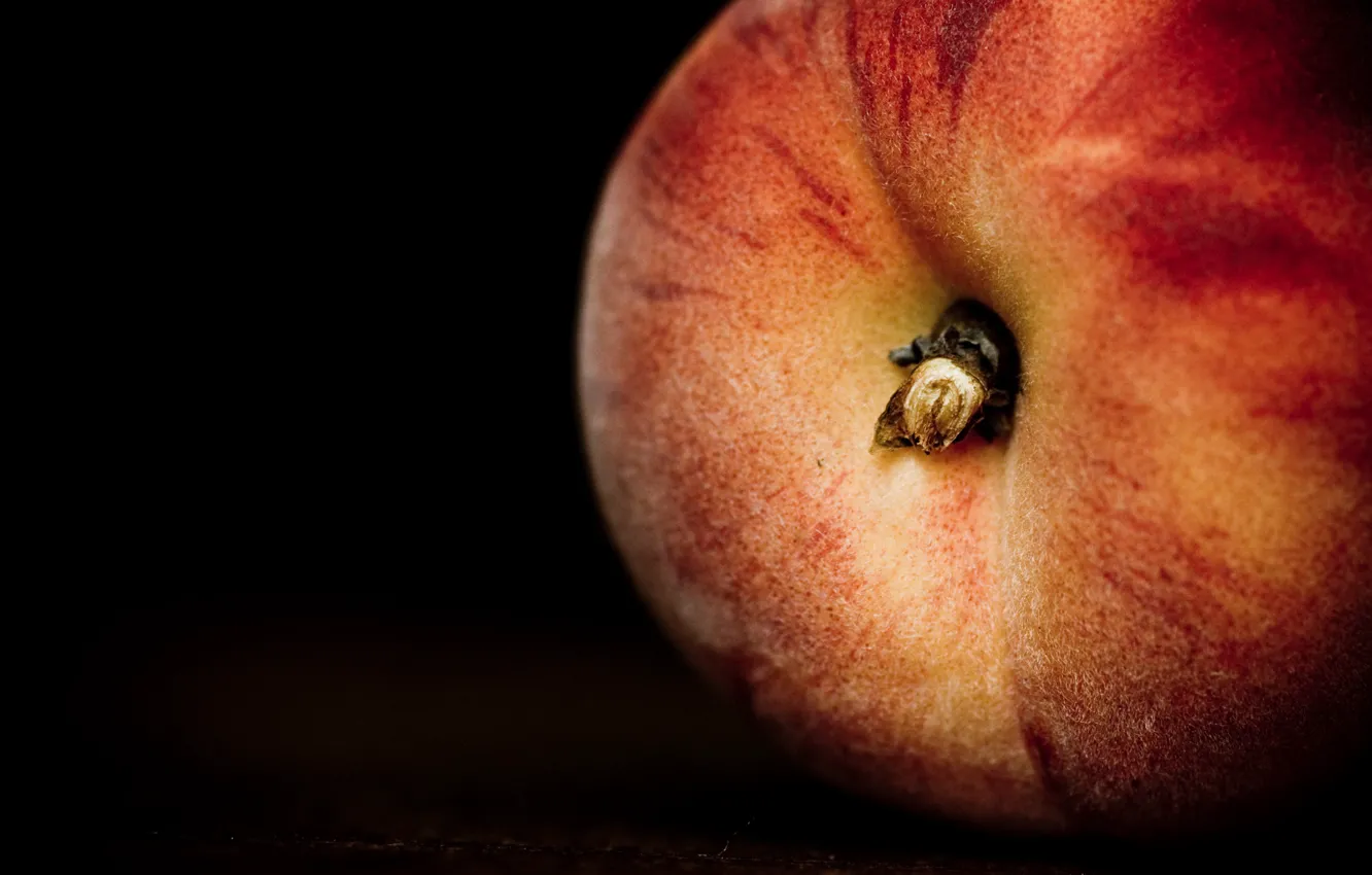 Photo wallpaper food, fruit, peach