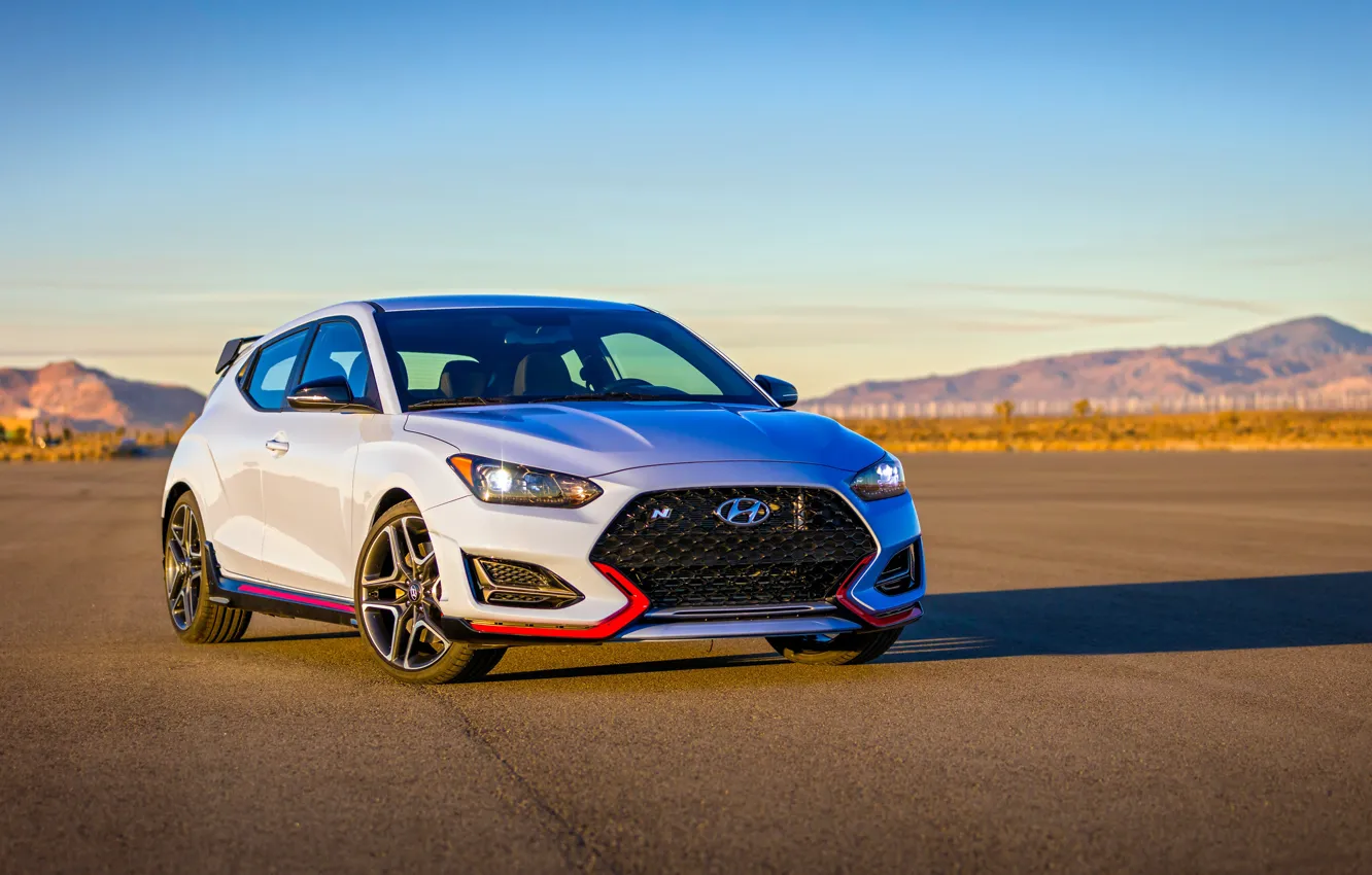 Photo wallpaper Hyundai, 2018, Veloster N