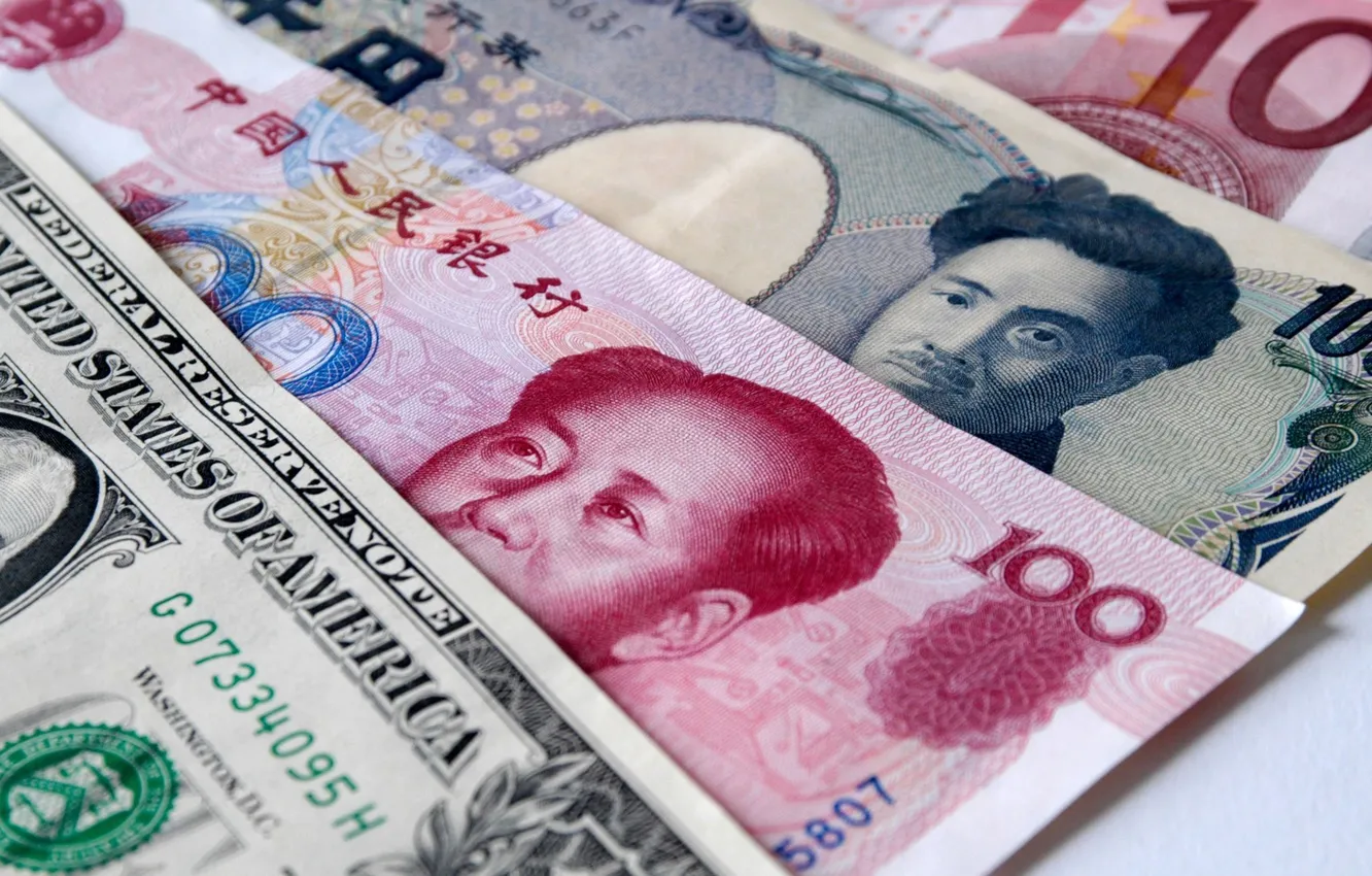 Photo wallpaper dollar, Cash, foreign currency