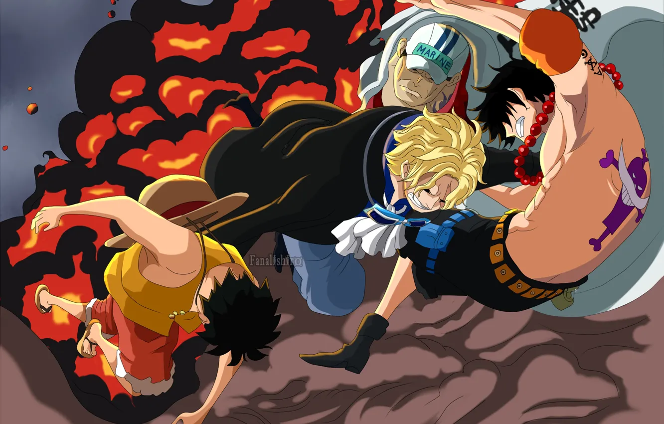 Photo wallpaper One Piece, characters, One Piece, the guy
