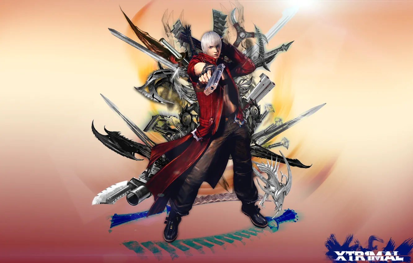 Photo wallpaper Dante, DMC, Rebellion, Devil May Cry