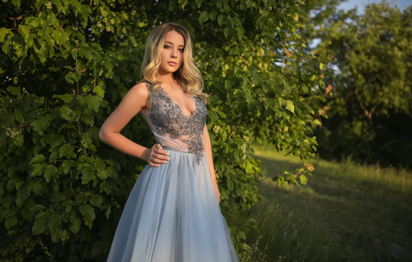 Photo wallpaper chest, neckline, sponge, the beauty, Nadia, Dmitry Sn