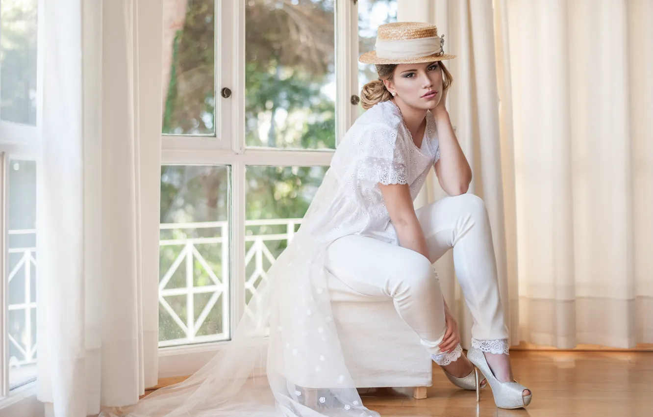 Photo wallpaper girl, style, Marina Martos