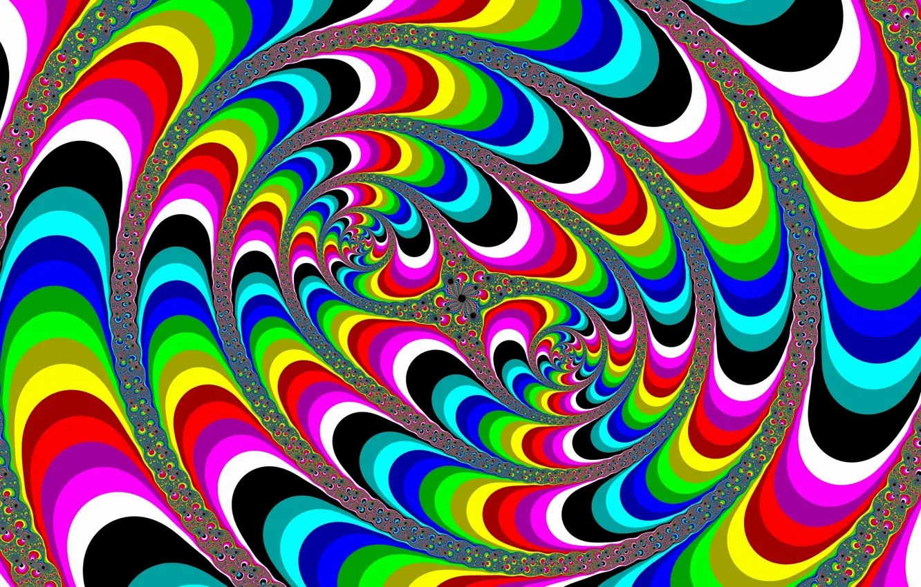 Photo wallpaper color, line, abstraction, hallucination, illusion