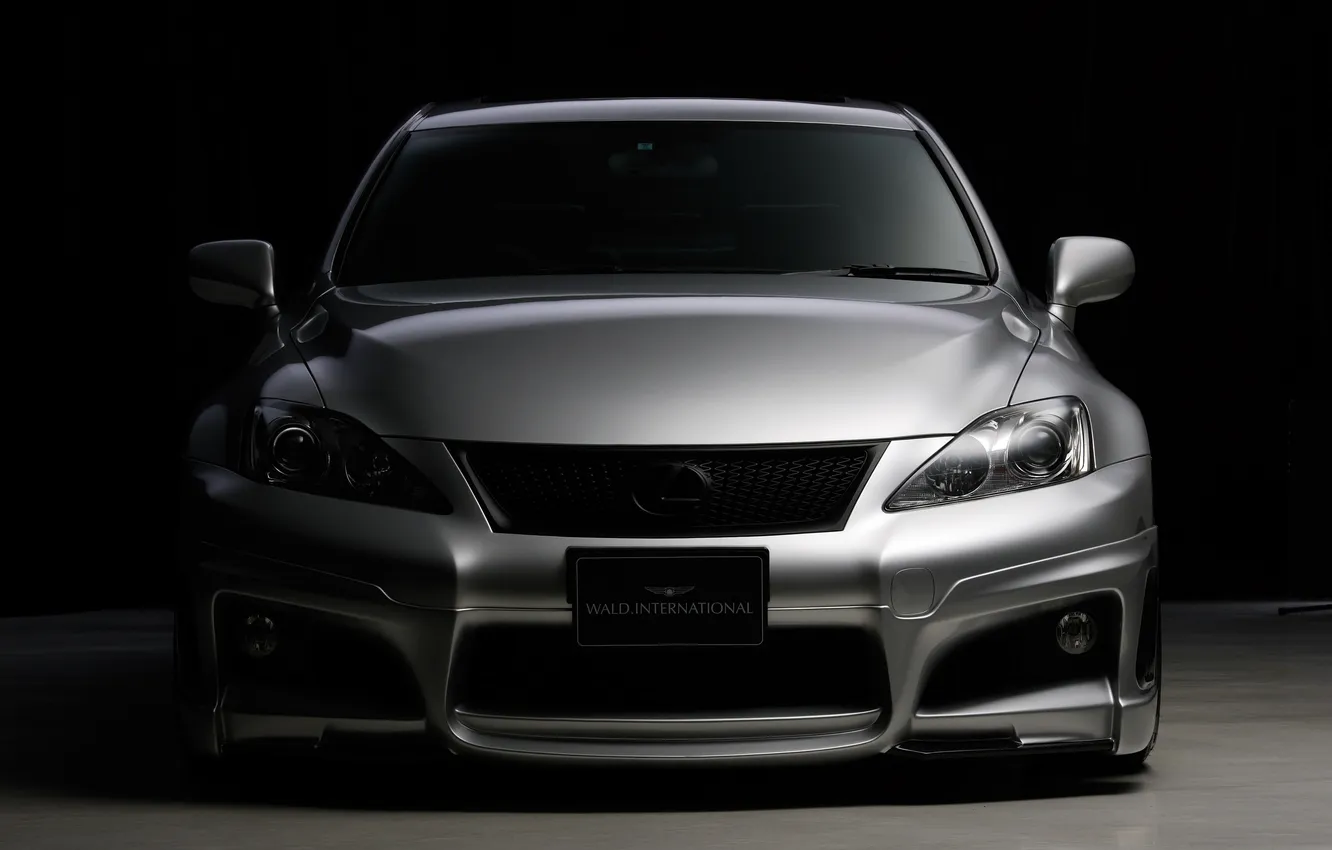 Photo wallpaper Front, tuning, Lexus, WALD, lexus is-F