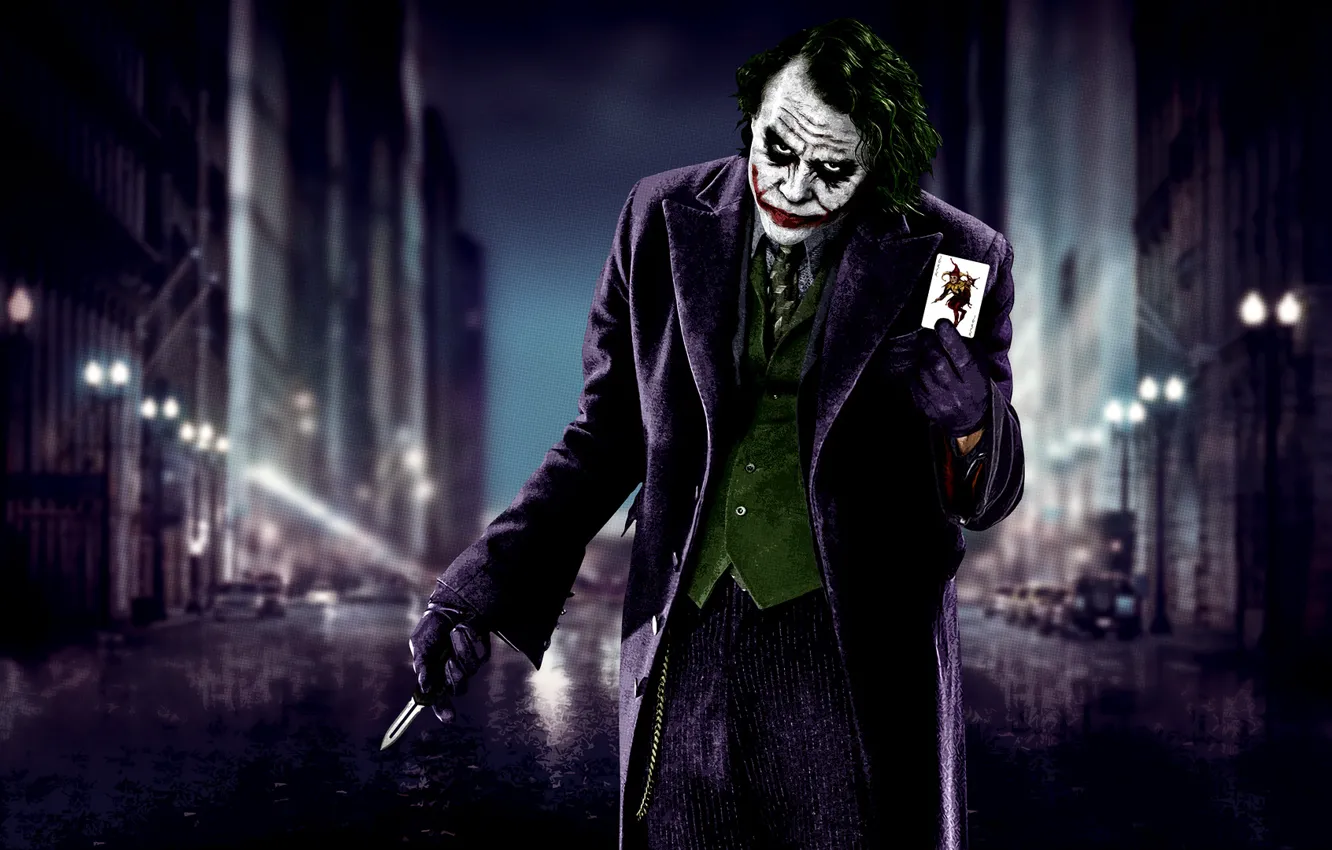 Photo wallpaper batman, Batman, Joker, JOKER