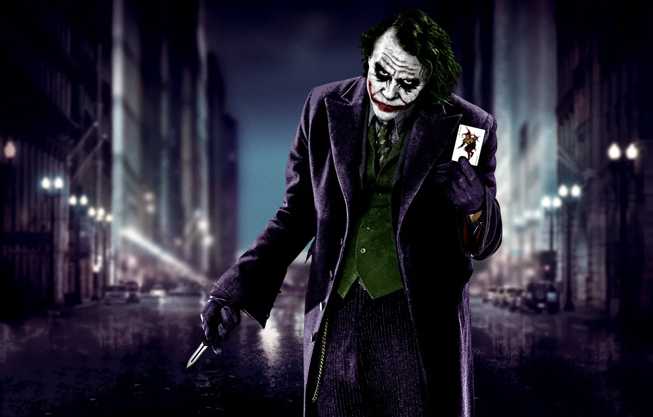 Photo wallpaper Batman, Joker, Batman, Joker
