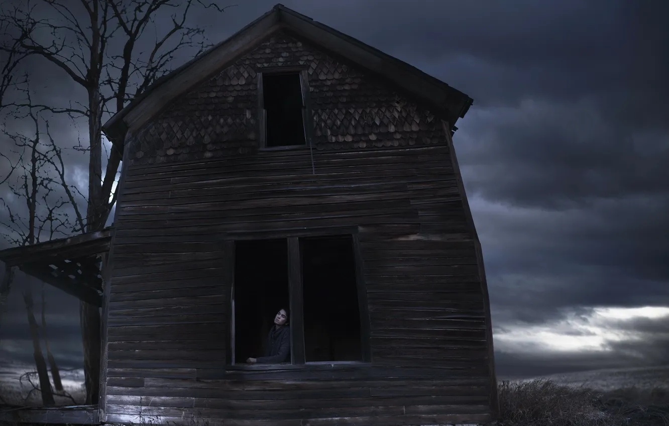 Photo wallpaper night, home, guy